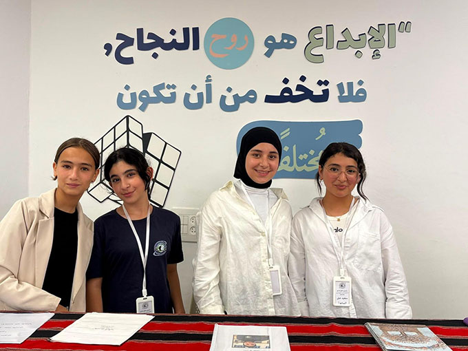 مشروع جذوري تحكي قصّتي في اعدادية دارالتربية والعلوم جلجولية